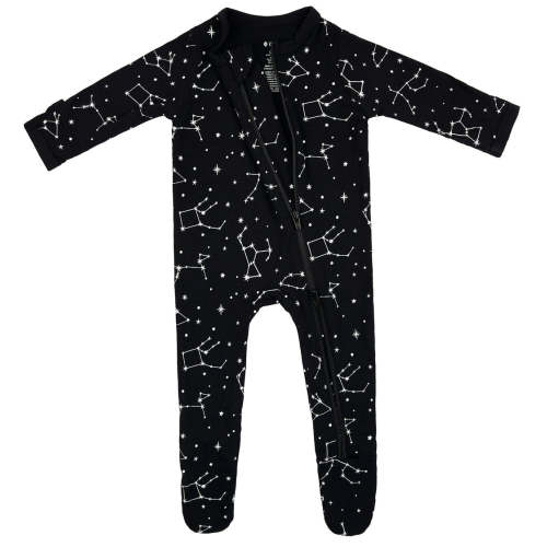 Kyte Zippered Footie in Midnight Constellation – Just For Babies, Inc.