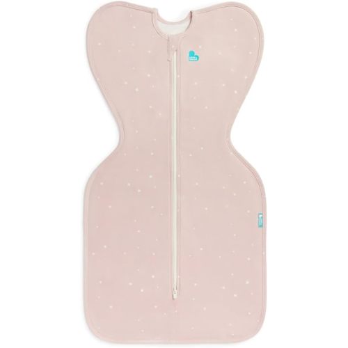 Love to Dream Swaddle UP, Baby Sleep Sack, Self-Soothing Swaddles for Newborns, Snug Fit Helps Calm Startle Reflex, New Born Essentials for Baby, 1.0 TOG, 5-8.5 lbs, Powder Pink Twinkle