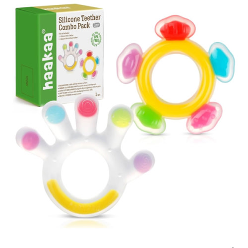 Haakaa freezer-safe teethers