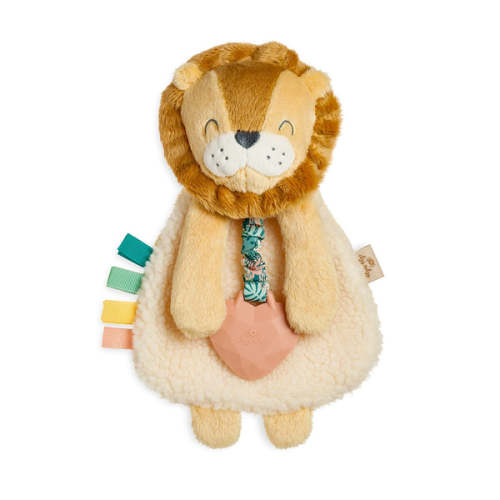 Itzy Ritzy - Itzy Lovey Plush With Silicone Teether - Lion– Love Bug Baby