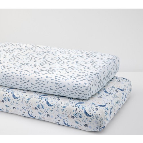 Jack Whale Crib Sheet Bundle, Set of 2