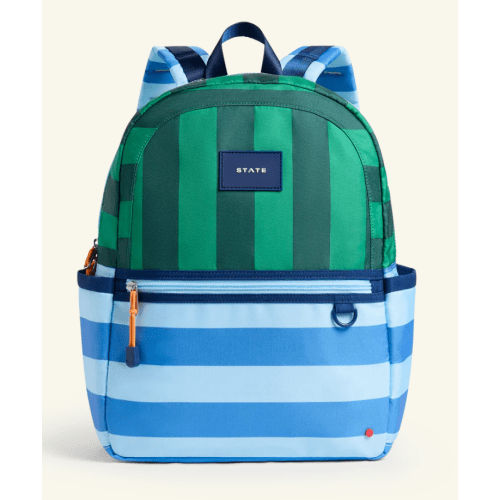 STATE Bags | Kane Kids Travel Backpack Recycled Polyester Canvas Stripe
