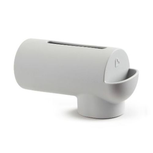 Munchkin Soft Spot Silicone Bathtub Spout Guard with Built-in Bubble Bath Dispenser