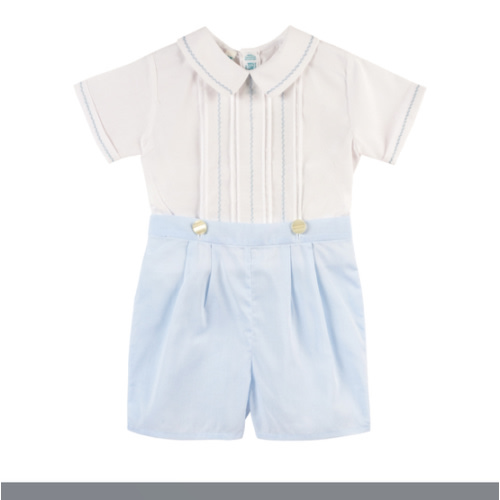 Newborn and Baby Boy Outfit | Navy and Blue Baby Boy Outfit | Toddler Outfit |Feltman Brothers