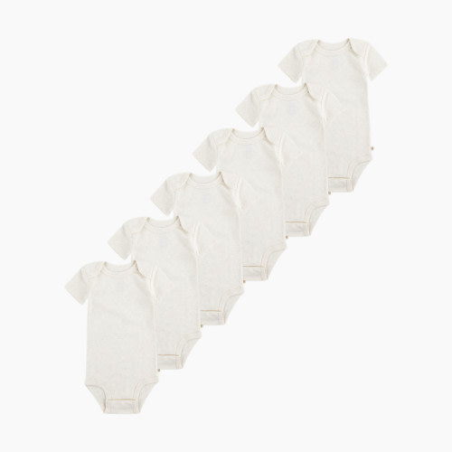 0-3M Huggies Basic Bodysuit (6 Pack) - Oatmeal Heather