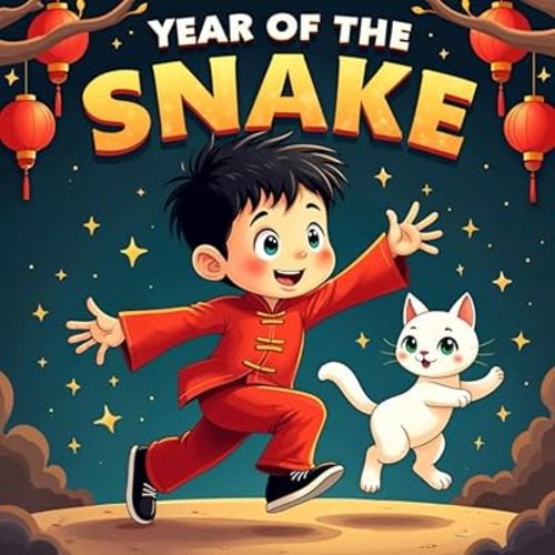 Year Of The Snake Celebrating Chinese New Year Book for Kids, 2025: A Kid's Adventure stories , the Lunar New Year Celebration History and Learning about Chinese Traditions
