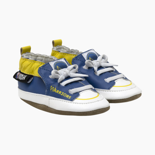 Robeez Warriors Shoes - Blue, 6-12 M