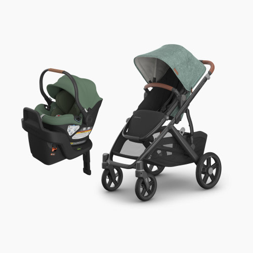 UPPAbaby Vista V3 Stroller & Aria Infant Car Seat Travel System - Gwen