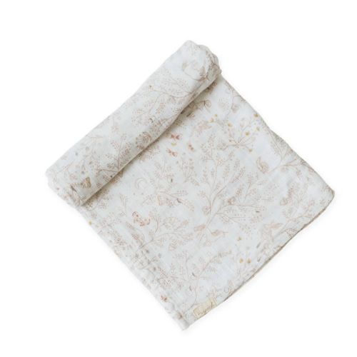 Organic Cotton Muslin Swaddle