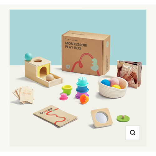 Tiny Land® Montessori Toys for Newborns (4–6 Months)
