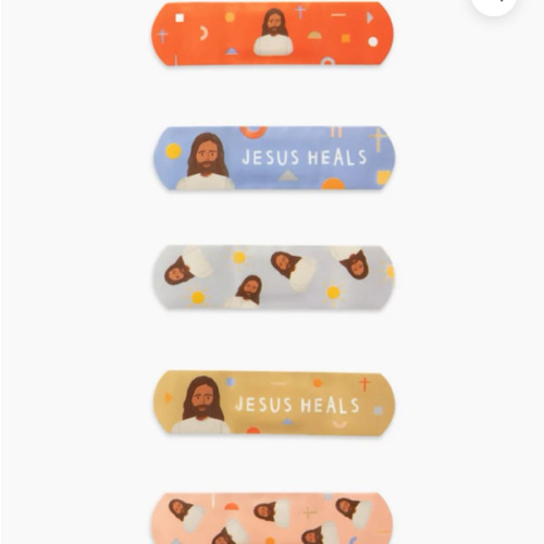Jesus Heals Bandages