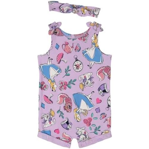 Disney Romper and Headband Outfit Set Newborn to Little Kid Sizes (Newborn - 5)