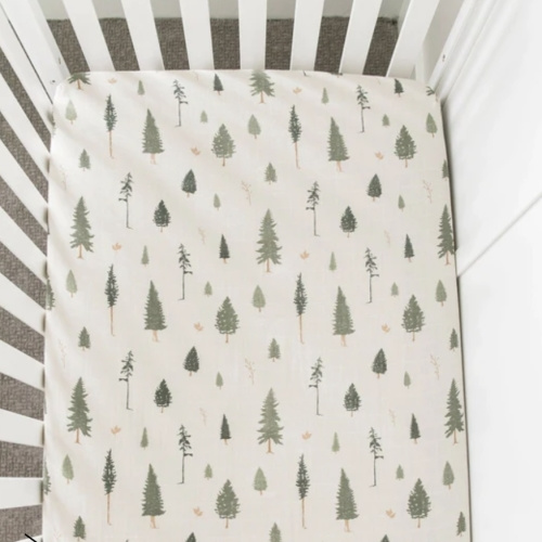 COTTON MUSLIN CRIB SHEETS – Saranoni