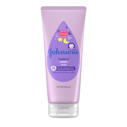 Johnson's Baby Bedtime Moisturizing Cream, Relaxing Aromas, 8 fl. oz