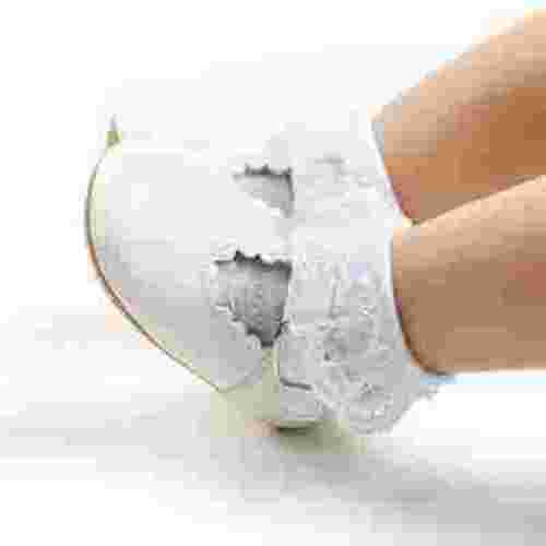 Unisex Baby Crib Shoes Baby Boy Girl Walking Shoes Newborn Infant Mini Kids Moccasins Sneakers Soft Sole Non-Slip First Walker for Kids 0-18 Month