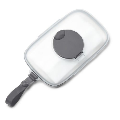Gray Grab & Go Snug Seal Wipes Case | skiphop.com