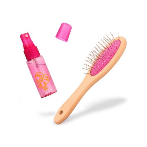 Our Generation Hairbrush & Spray Bottle Hair Care Set for 18" Dolls