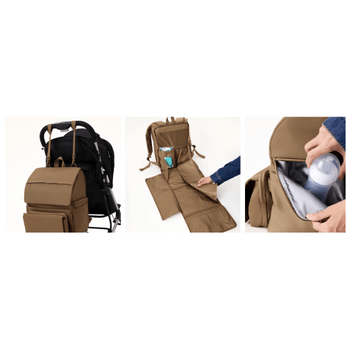 BÉIS 'The Ultimate Diaper Backpack' in Black - Best Backpack Diaper Bag in Black