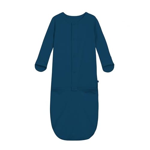 BambooBud Baby Nightgowns Sleeper Gown Newborn Long Sleeve Pajama Gowns Unisex Viscose from Bamboo Infant Sleepwear