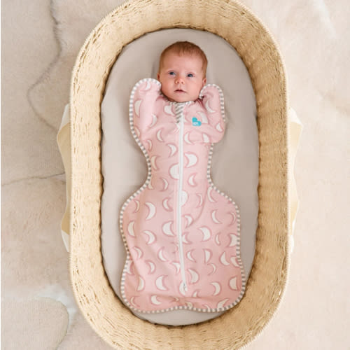 Swaddle Up™ 1.0 TOG Cotton Dusty Pink Eclipse