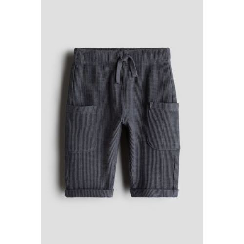 Waffled Cotton Pants