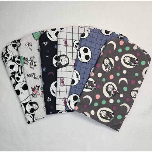 Jack & Friends | Set of 6 Contoured Burp Cloths