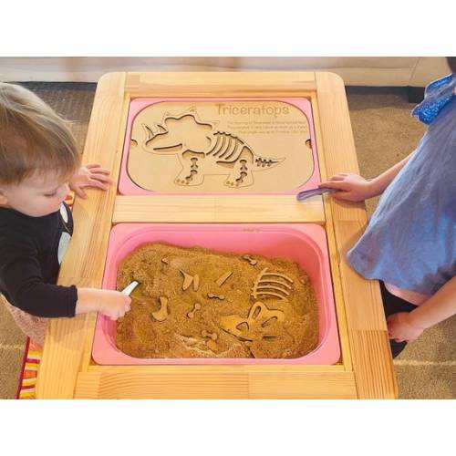 Flisat/trofast Inserts Dinosaurs Puzzle - Etsy
