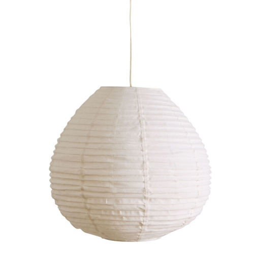 Natural Jute Teardrop Collapsible Hanging Lantern