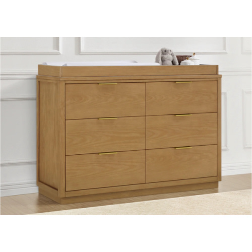 Forever 6 Drawer Dresser with Interlocking Drawers - Naturals Collecti | Delta Children