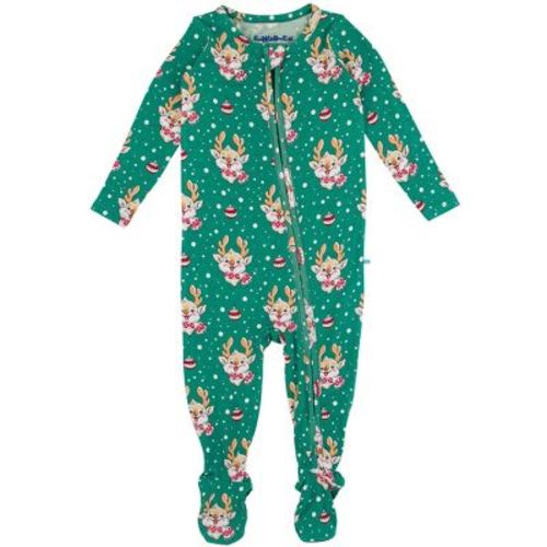 RuggedButts SoftSnooze Baby Boys One Piece Footie Pajamas - Blast Off, 0-3m