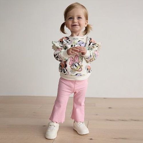 Disney's Minnie Mouse Baby Girl 2-pc. Flutter Sleeve Top & Leggings Set