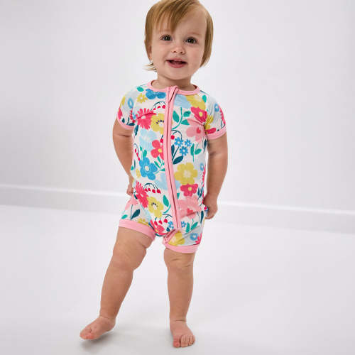 Midsummer Meadow Shorty Zippy | Little Sleepies