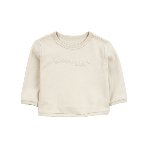 Baby Glitter Fleece Sweatshirt- Ivory - Carter's | Carter's