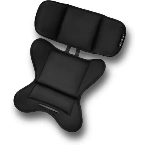 Peak and Rainbow Compatible with Doona Infant Insert - Universal Newborn Car Seat Head Support and Body - Baby Car Seat Cushion - Black Infant Insert