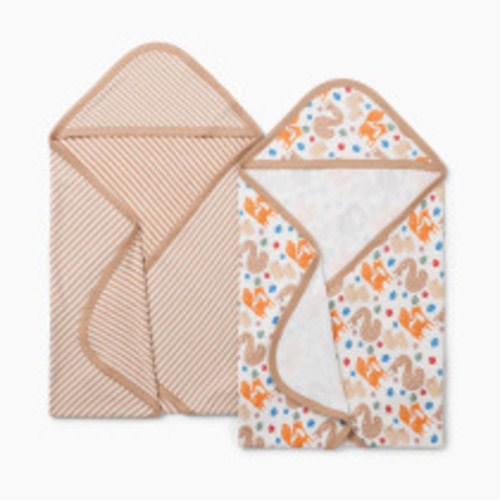 Small Story Towels 2 Pack - Wildy Cute, 0-24