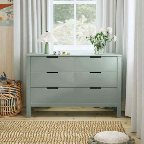 Colby 6-Drawer Dresser (Light Sage) – DaVinci Baby