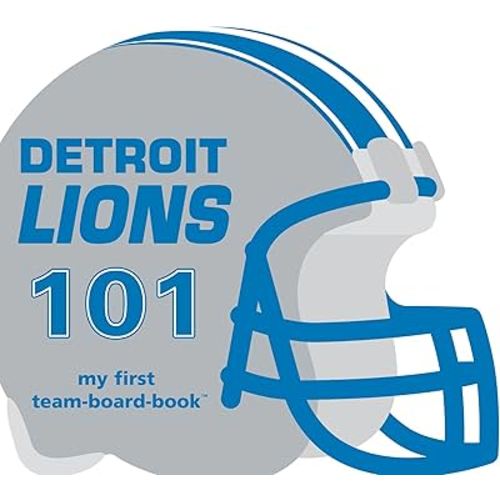 Detroit Lions 101: My First Team-Board-Book