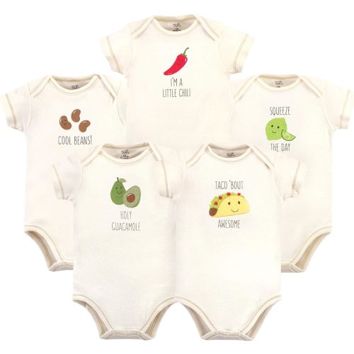 Touched by Nature Unisex Baby Organic Cotton Bodysuits