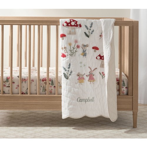Garden Mice Baby Quilt