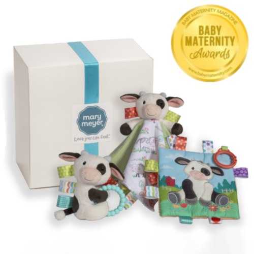 Taggies Buttercup Cow Gift Set - Mary Meyer Stuffed Toys