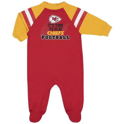 Gerber NFL Unisex Baby Nfl Team Footed Sleep and Play
