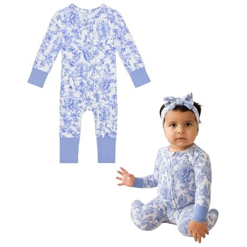 Posh Peanut Convertible Baby Sleepers - Boys and Girls Footless Baby Pajamas with 2 Way Zipper for Easy Diaper Changes
