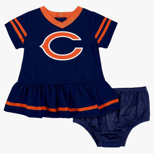 Gerber Girls' NFL Team Jersey Dress and Diaper Cover