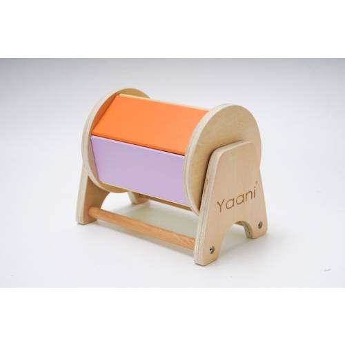 Montessori Spinning Rainbow Drum Toy Baby Toy for 6 12 - Etsy