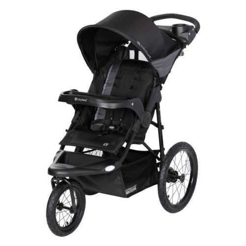 Baby Trend Expedition Plus Jogger With Led Safety Light - Madrid Black