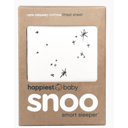 Bassinet Sheets for SNOO – Happiest Baby (Ivory Galaxy)