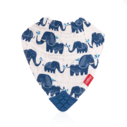 100% Natural Cotton Muslin Teething Bib