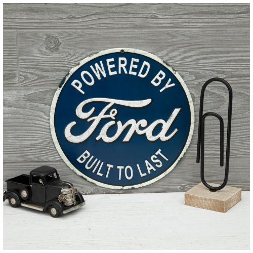 Ford Built To Last Metal Sign