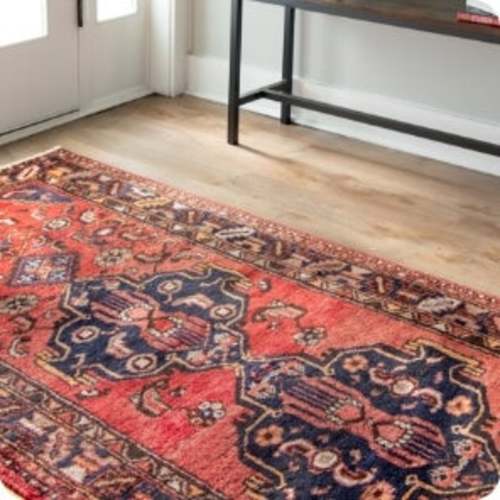 Green 4' x 6' Nain Design Oval Rug | Rugs.com