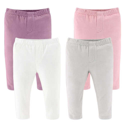 Multicolor Baby Girls Jeggings Set of 4